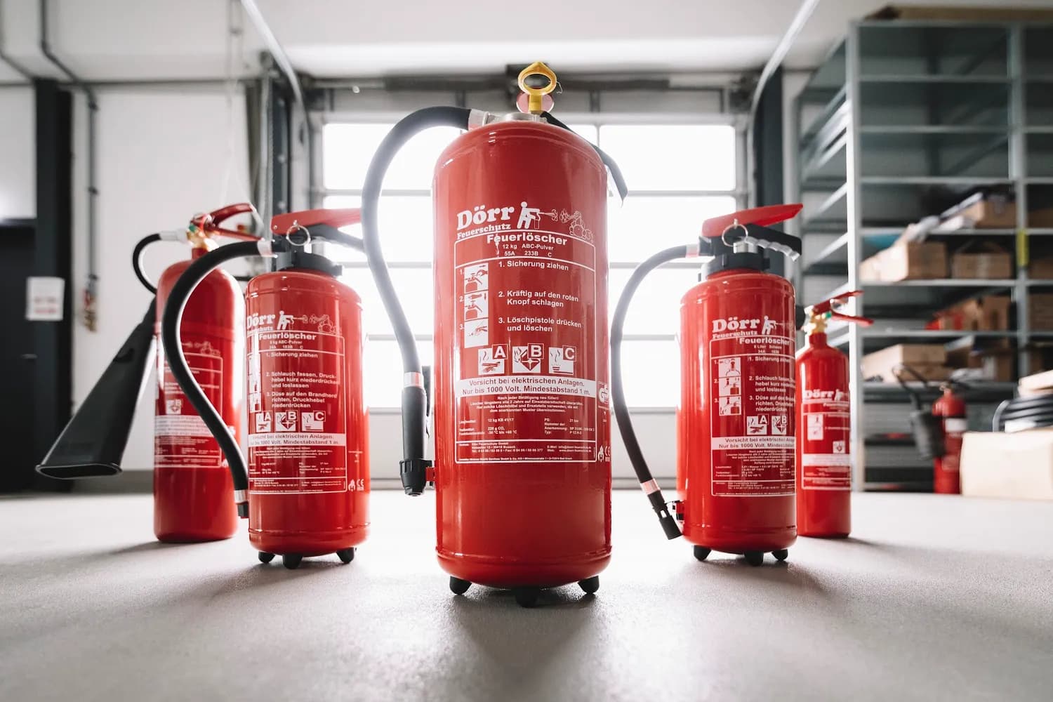 Beratung Feuerlöscher
